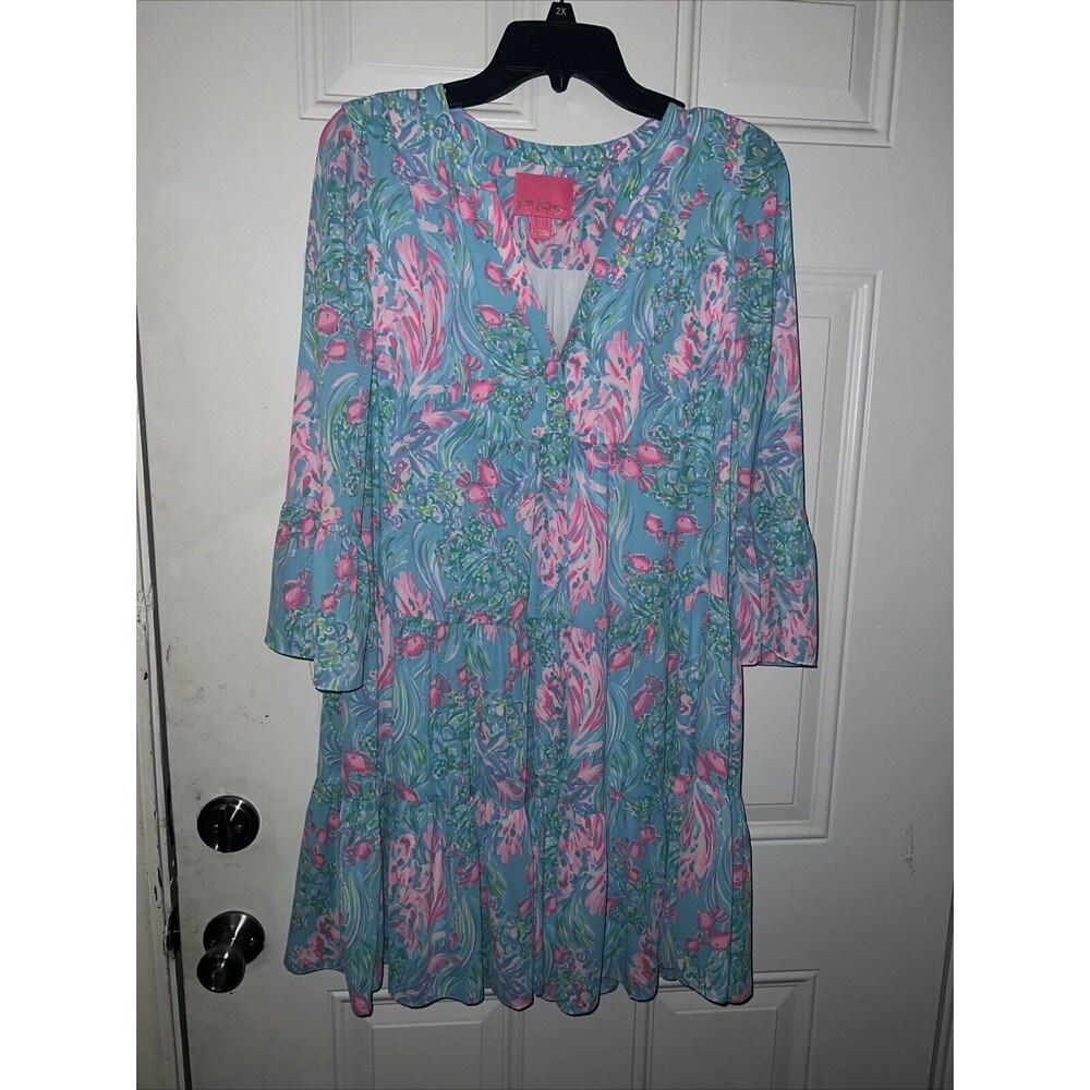 Lilly Pulitzer Gabriel Dress Best Fishes size 6
